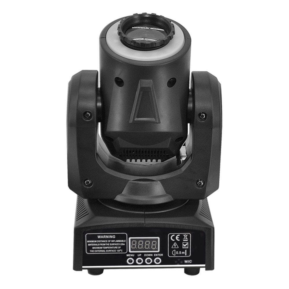 פנס ראש נע ספוט לד Shadow PL-94B – 30W עם 7 גובואים וטבעת לד RGB 4 פנס ראש נע ספוט לד Shadow PL-94B עם טבעת לד RGB – תמונה 4