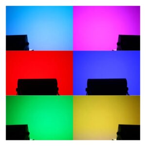 פנס סטרוב לד Shadow VS-67B RGBW – 500W עם 864 לדי RGB ו-96 לדים לבנים