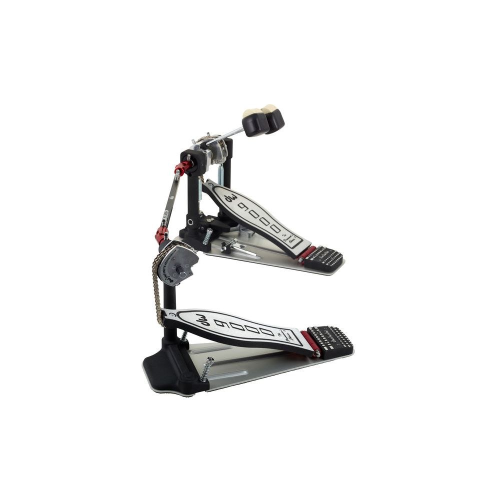 פדל כפול לתוף בס DW 9002 – הנעה בשרשרת עם אפשרות להמרה לרצועה 4 DW 9002 – פדל כפול לתוף בס, תמונה 4