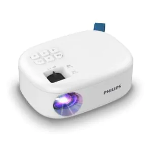 מקרן נייד Philips NeoPix 113 – HD 720p, הקרנה עד 65 אינץ׳ ושיקוף מסך Wi-Fi
