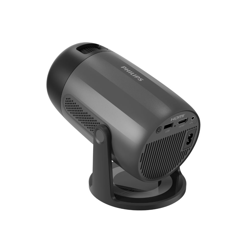 מקרן נייד Philips NeoPix 150 – Full HD 1080p, Wi-Fi דו-פסי, שיקוף מסך ומעמד מסתובב 180° 5 Philips NeoPix 150 מקרן Full HD נייד 5