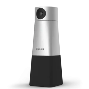 מצלמת ועידה עם רמקול Philips PSE0550 – 4 מיקרופונים 360°, רמקולים 2×5W ומעקב קולי אוטומטי
