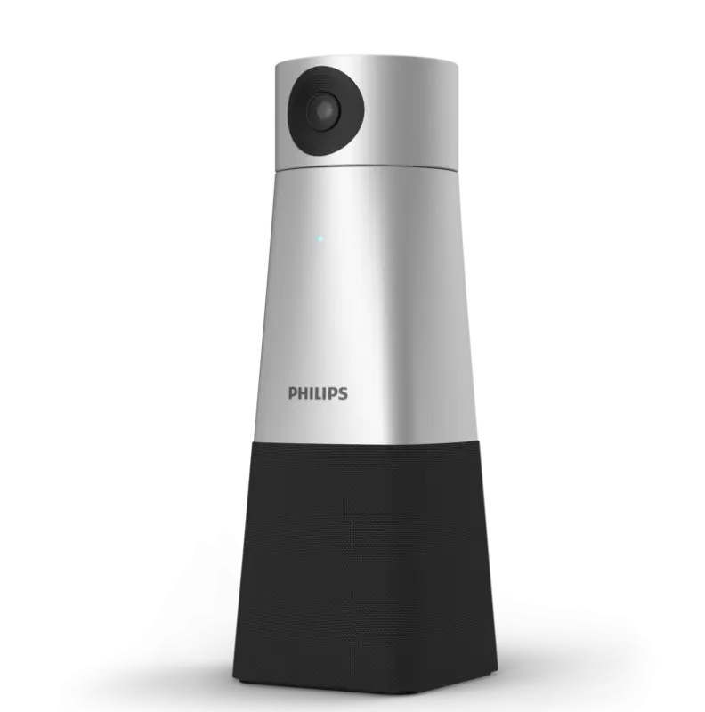 מצלמת ועידה עם רמקול Philips PSE0550 – 4 מיקרופונים 360°, רמקולים 2×5W ומעקב קולי אוטומטי 2 Philips PSE0550 מצלמת ועידה עם רמקול 2
