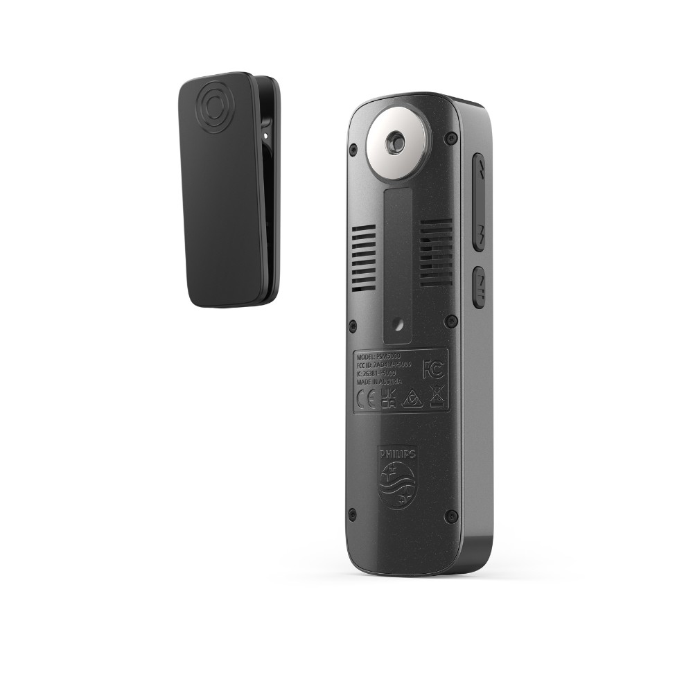 מיקרופון הכתבה לביש Philips SpeechMike Ambient PSM5000 – 4 מיקרופונים, Bluetooth LE ועד 10 שעות 3 Philips SpeechMike Ambient PSM5000 מיקרופון הכתבה לביש 3