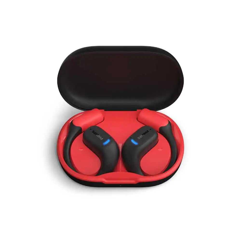 אוזניות ספורט Open-Ear אלחוטיות Philips TAA6709 – Bluetooth 5.4 Multipoint, עד 28 שעות, IP55 5 Philips TAA6709 אוזניות ספורט Open-Ear 5