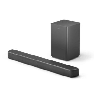 סאונד בר 2.1 עם סאב וופר אלחוטי Philips TAB5309/10 – 240W, Dolby Digital Plus ו-DTS Virtual:X