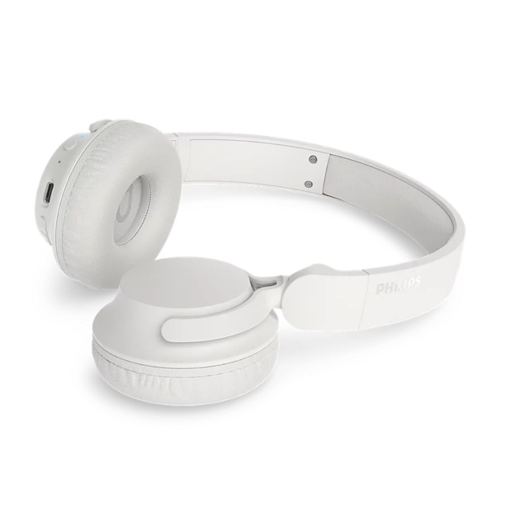 אוזניות On-Ear אלחוטיות Philips TAH4500 עם ביטול רעשים ANC – עד 70 שעות סוללה, Bluetooth 6.0 ו-Multipoint 1 Philips TAH4500 אוזניות On-Ear עם ANC