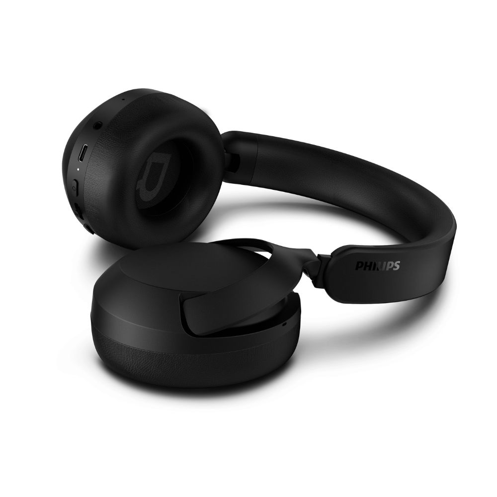 אוזניות קשת אלחוטיות Philips TAH6000 עם ANC אדפטיבי – עד 80 שעות, Bluetooth 6.0 ו-Hi-Res Audio 4 Philips TAH6000 אוזניות קשת עם ANC 4