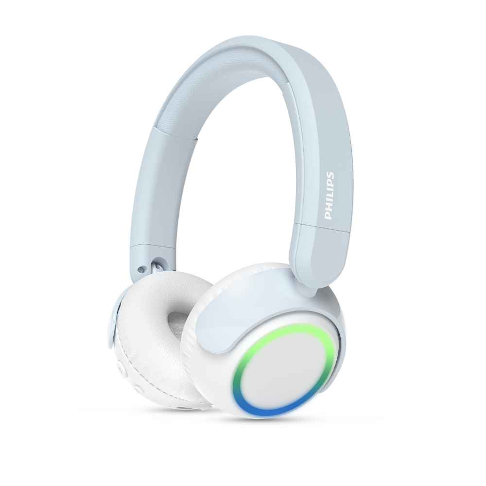 אוזניות On-Ear אלחוטיות לילדים Philips TAK4200 – הגבלת עוצמה 75/85dB, עד 45 שעות ותאורת LED 1 Philips TAK4200 אוזניות אלחוטיות לילדים