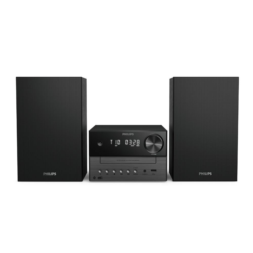 מערכת מיקרו סטריאו Philips TAM3505M2/12 – נגן CD, רדיו DAB+/FM, Bluetooth 5.4 ו-20W RMS 1 Philips TAM3505M2/12 מערכת מיקרו סטריאו