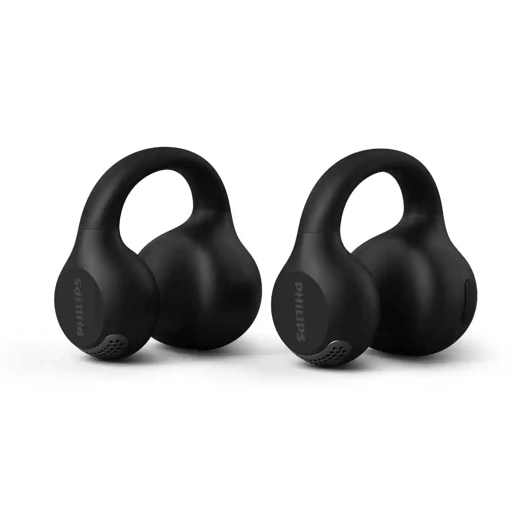 אוזניות קליפס Open-Ear אלחוטיות Philips TAQ2000 TWS – עד 28 שעות, Bluetooth 5.4 Multipoint ו-IPX4 4 Philips TAQ2000 אוזניות קליפס Open-Ear 4