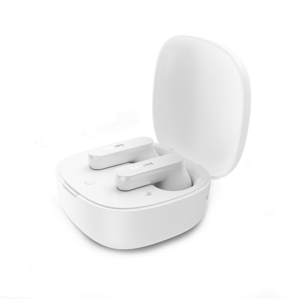 אוזניות TWS אלחוטיות Philips TAT2200 עם ANC – עד 36 שעות סוללה, Bluetooth 6.0 Multipoint ו-4 מיקרופונים 4 Philips TAT2200 אוזניות TWS עם ANC 4