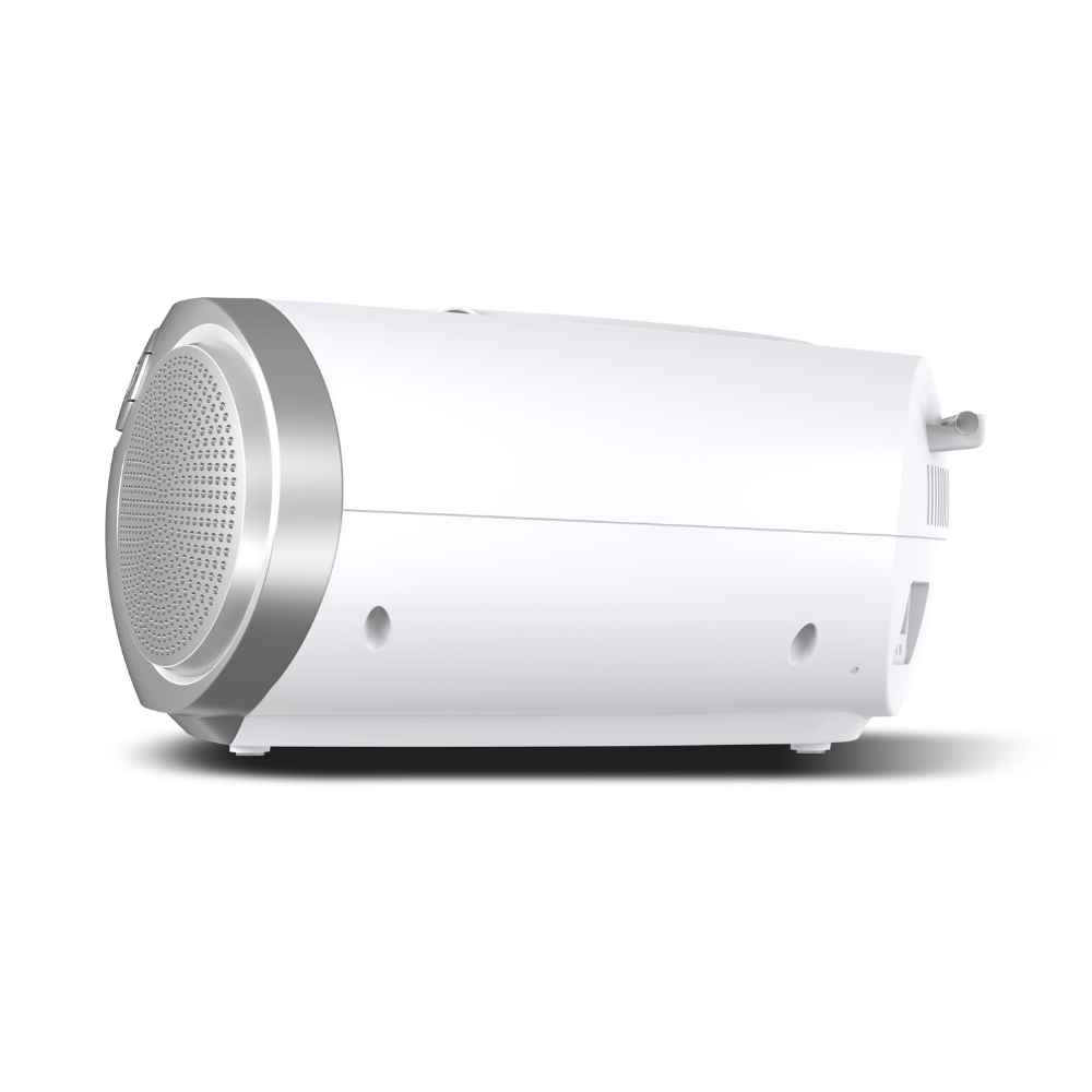 נגן CD נייד Philips TAZ2000 – Bluetooth 6.0, רדיו FM דיגיטלי, USB ורמקולים סטריאו מובנים, לבן 4 Philips TAZ2000 נגן CD נייד 4