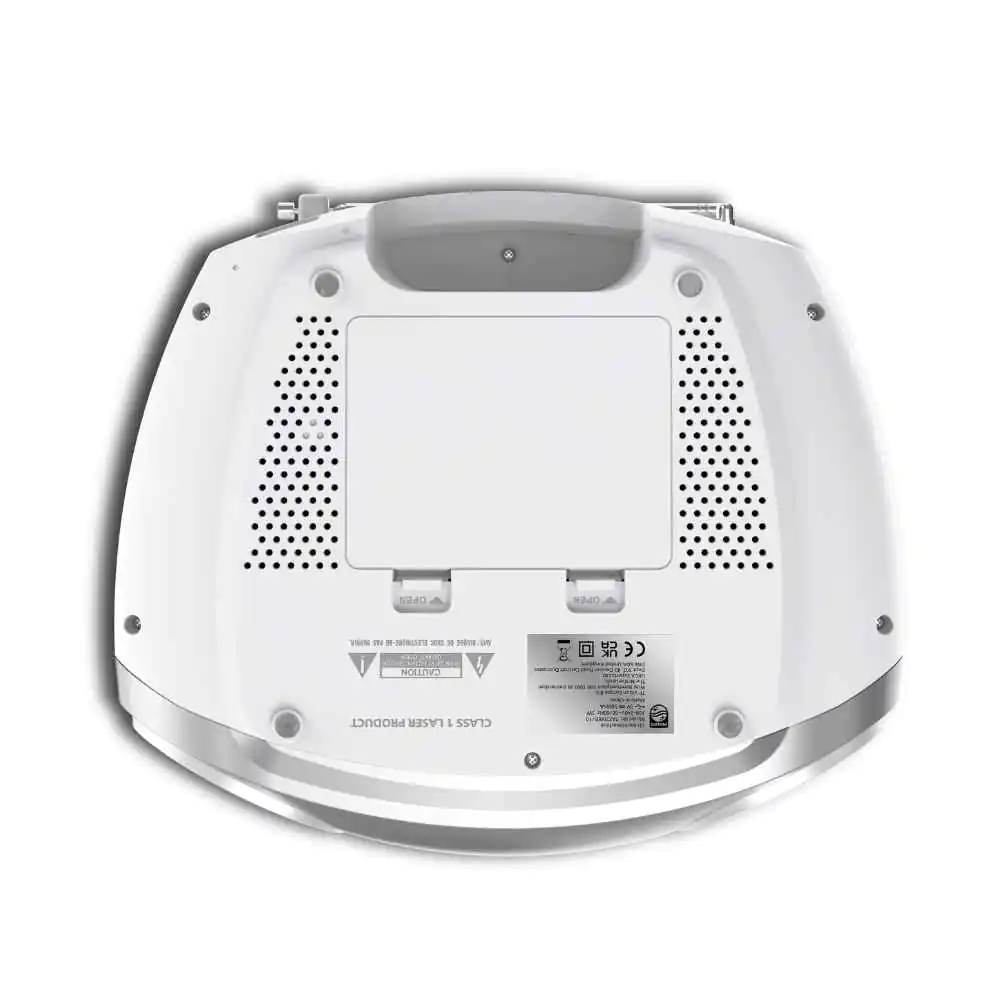 נגן CD נייד Philips TAZ2000 – Bluetooth 6.0, רדיו FM דיגיטלי, USB ורמקולים סטריאו מובנים, לבן 6 Philips TAZ2000 נגן CD נייד 6