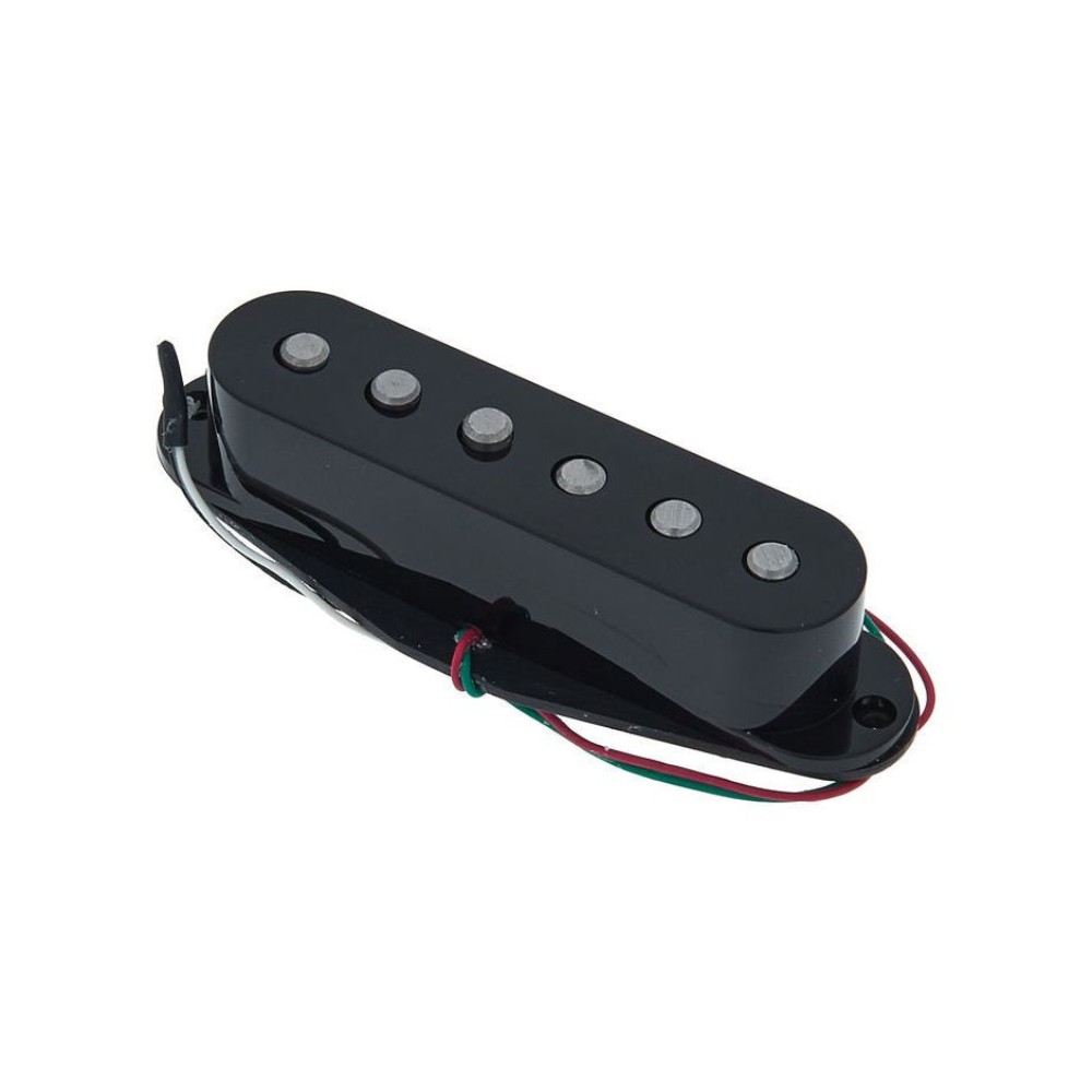 פיק אף לגיטרה חשמלית שחור DP416BK AREA61 Dimarzio 1 פיק אף לגיטרה חשמלית DiMarzio Area 61 DP416BK מכסה שחור, סינגל קויל מבטל רעש