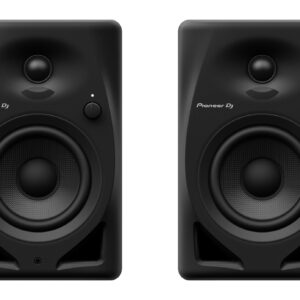 זוג רמקולי מוניטור שולחניים Pioneer DJ DM-40D – וופר 4 אינץ’, 2×19W ו-DSP