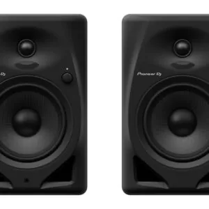 זוג רמקולי מוניטור שולחניים Pioneer DJ DM-50D-BT – 5 אינץ’, 2×25W ו-Bluetooth