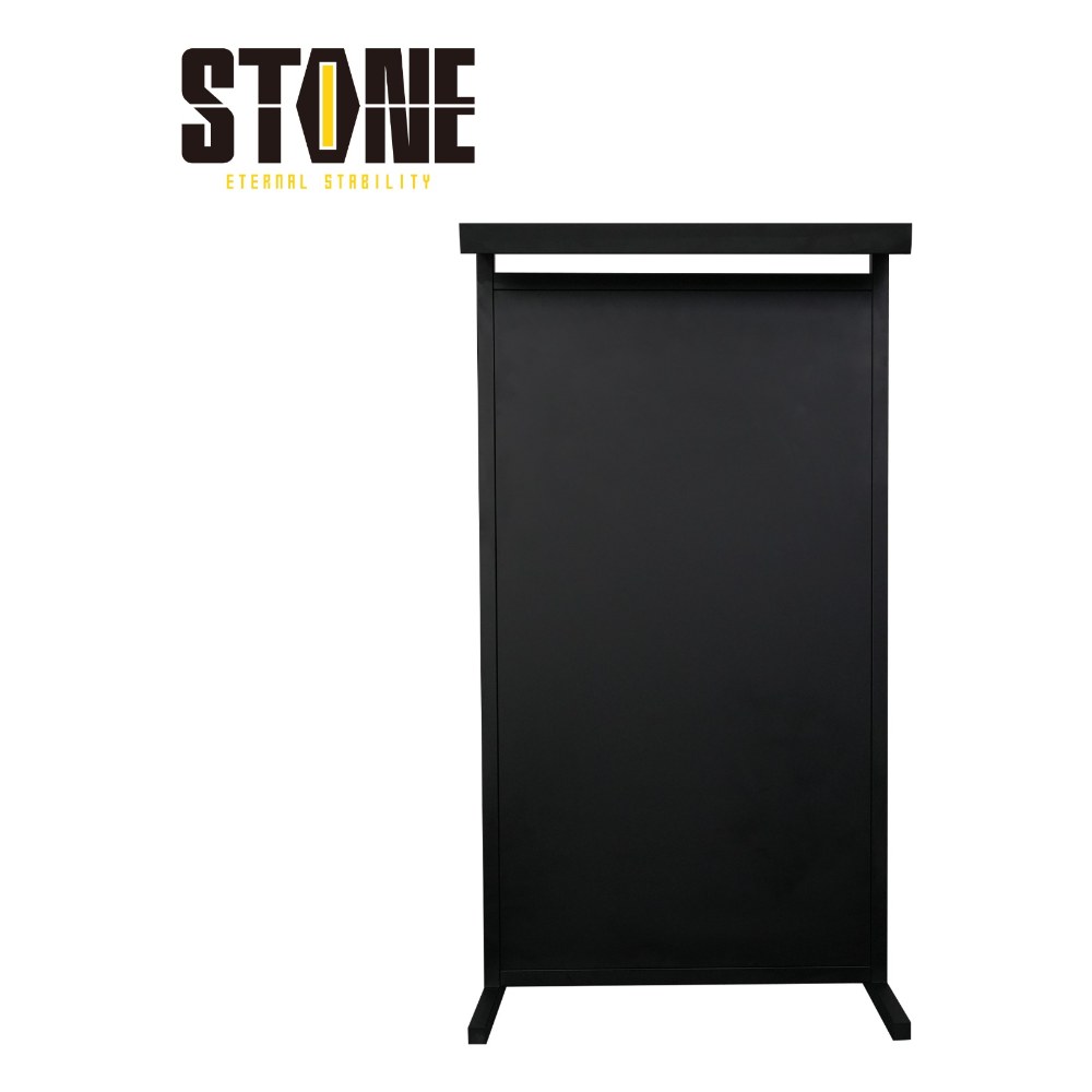 פודיום דוכן נאומים שחור Stone YJT-1 – ברזל, פלטה רחבה לנייד ולמסמכים 3 פודיום דוכן נאומים שחור Stone YJT-1 מברזל – תמונה 3
