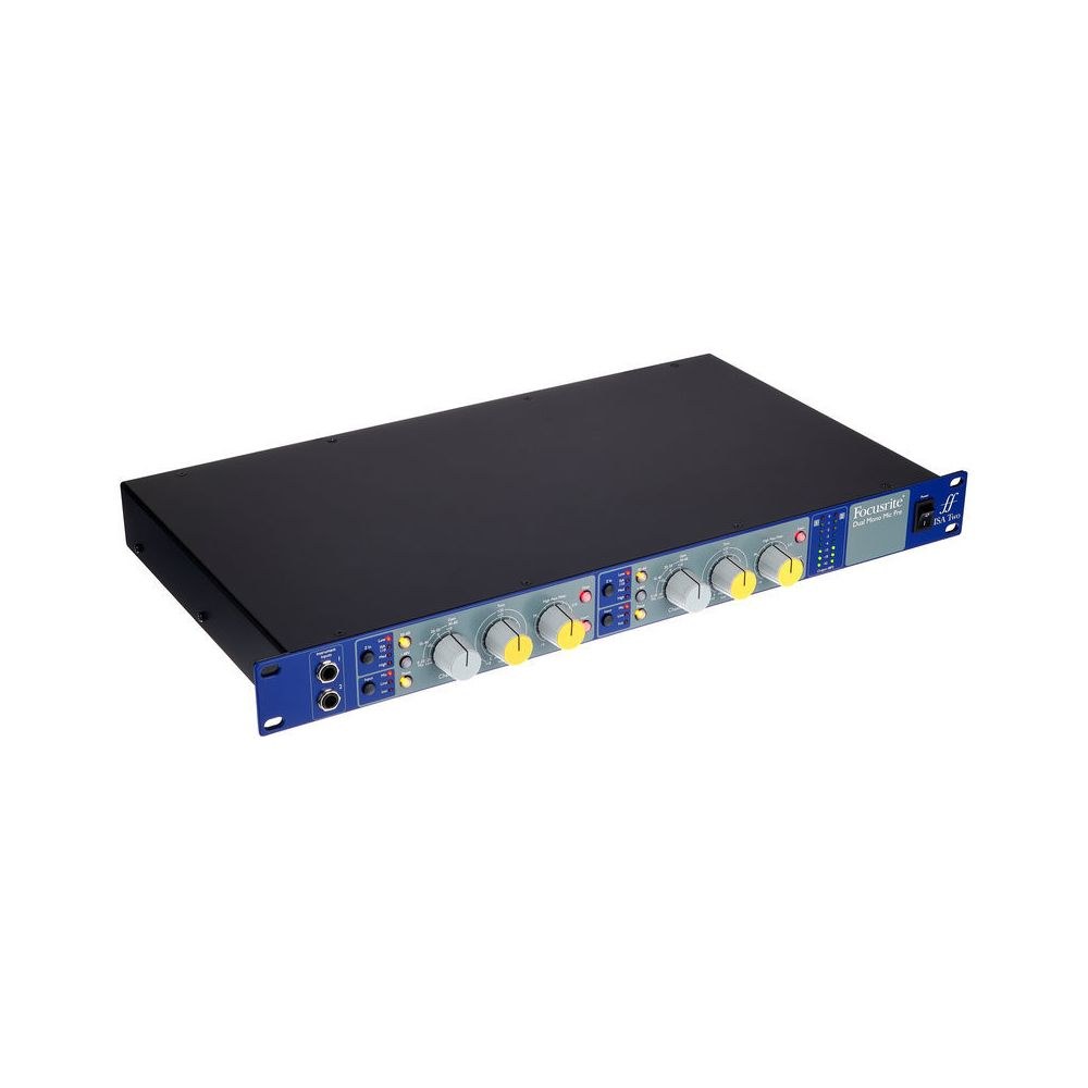 פרה-אמפ מיקרופון Focusrite ISA Two – שני ערוצים עם שנאי Lundahl 3 Focusrite ISA Two – פרה-אמפ מיקרופון, תמונה 3