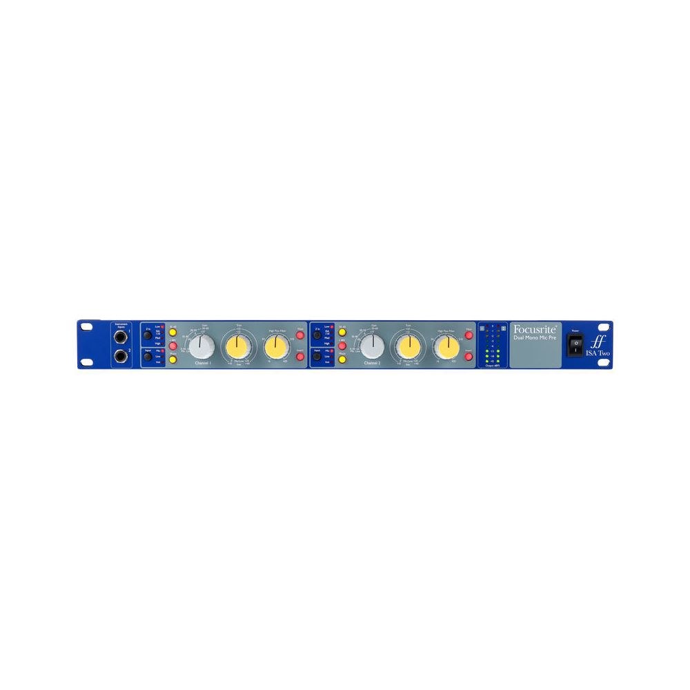 פרה-אמפ מיקרופון Focusrite ISA Two – שני ערוצים עם שנאי Lundahl 5 Focusrite ISA Two – פרה-אמפ מיקרופון, תמונה 5