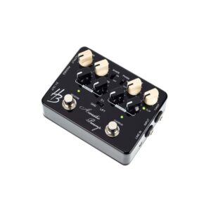 פרה-אמפ ו-DI לגיטרה אקוסטית Harley Benton – ריוורב וכורוס, EQ, Phase ו-Ground Lift (יבוא בלעדי)