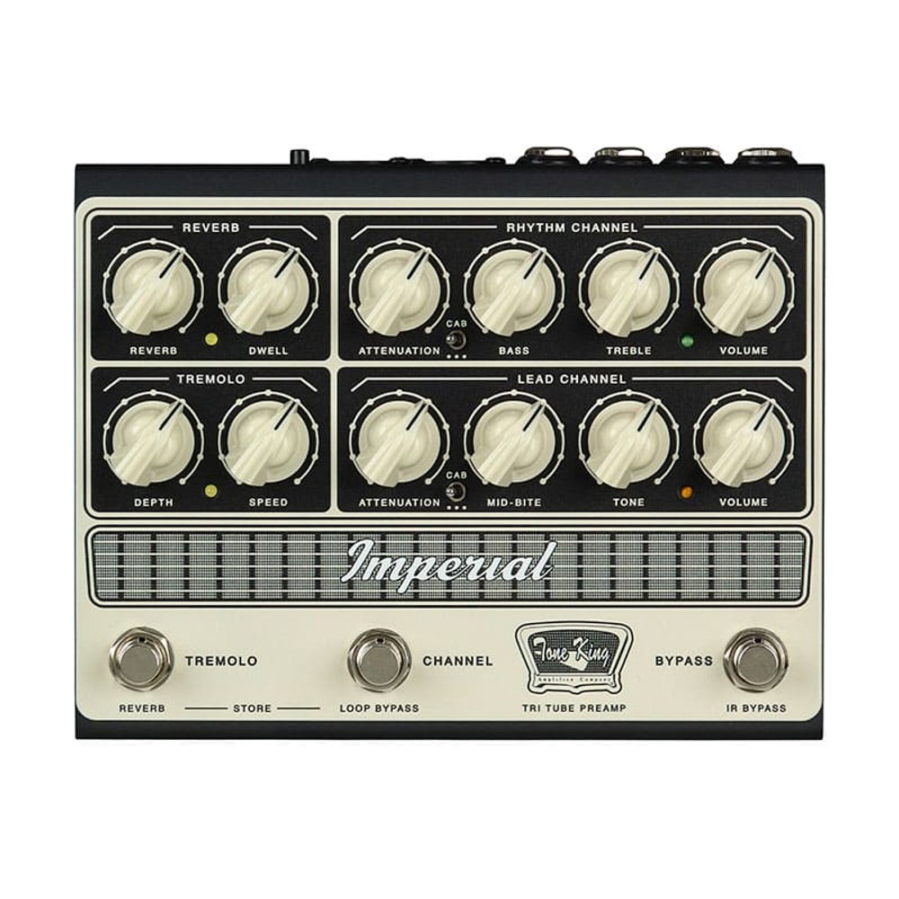 פרה-אמפ מנורות לגיטרה Tone King Imperial Preamp – 3x12AX7 1 פרה-אמפ מנורות לגיטרה Tone King Imperial Preamp – 3x12AX7