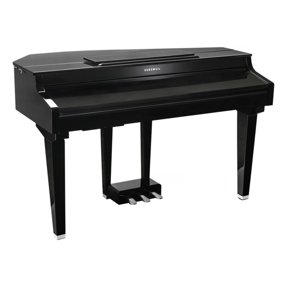 פסנתר חשמלי מיני כנף Kurzweil CUP G1W BP – קלידי עץ W1 Ivory GT ומערכת 50W 3 פסנתר חשמלי מיני כנף Kurzweil CUP G1W BP עם כיסא תואם – תמונה 3