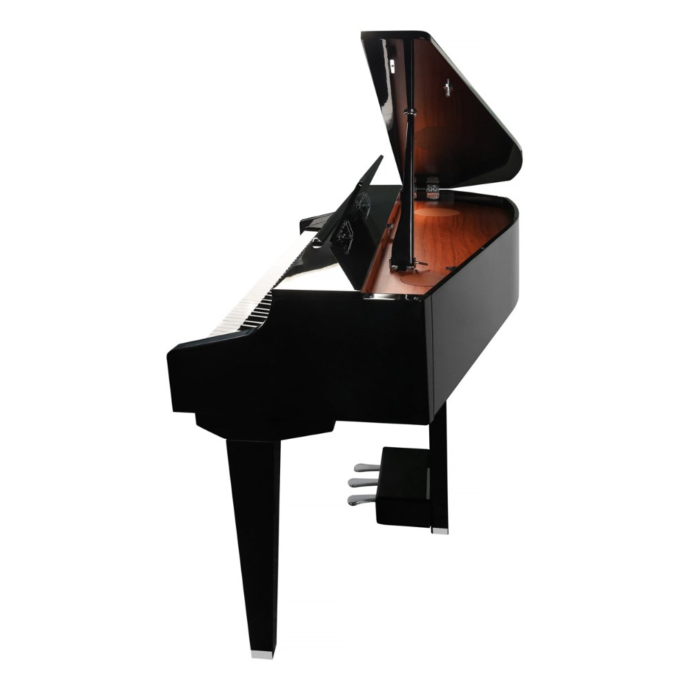 פסנתר חשמלי מיני כנף Kurzweil CUP G1W BP – קלידי עץ W1 Ivory GT ומערכת 50W 5 פסנתר חשמלי מיני כנף Kurzweil CUP G1W BP עם כיסא תואם – תמונה 5