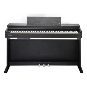פסנתר חשמלי נייח Kurzweil M215 BK – 24 צלילים, Bluetooth ו-USB Audio, כולל כיסא