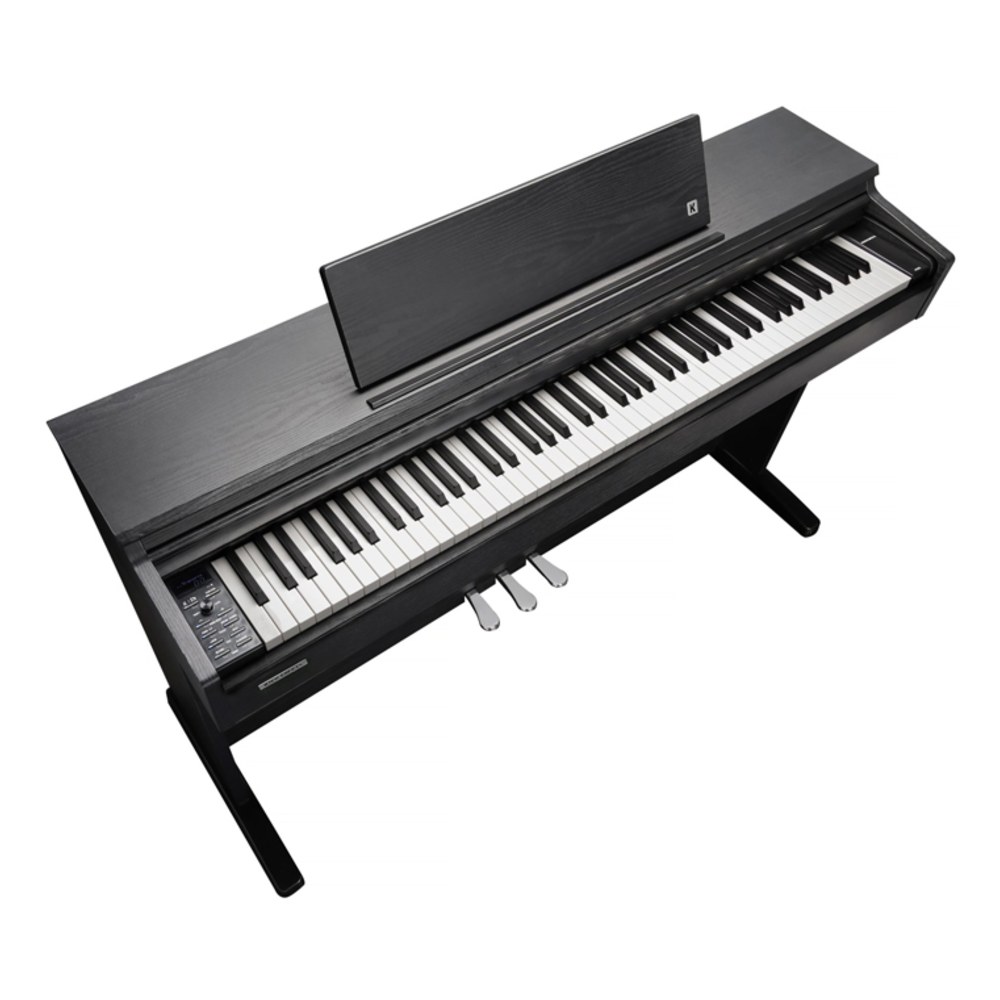 פסנתר חשמלי נייח Kurzweil M215 BK – 24 צלילים, Bluetooth ו-USB Audio, כולל כיסא 4 פסנתר חשמלי נייח Kurzweil M215 BK עם כיסא תואם – תמונה 4
