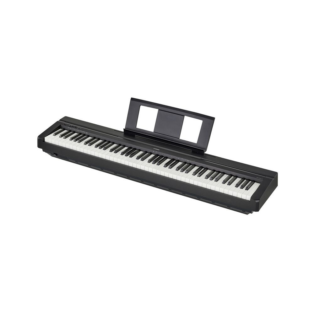 פסנתר חשמלי Yamaha P-45 שחור – 88 קלידים משוקללים, כולל פדל ושנאי 1 פסנתר חשמלי Yamaha P-45 שחור – 88 קלידים משוקללים, כולל פדל ושנאי