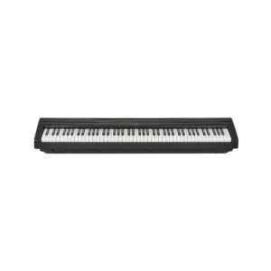 פסנתר חשמלי Yamaha P-45 שחור – 88 קלידים משוקללים, כולל פדל ושנאי