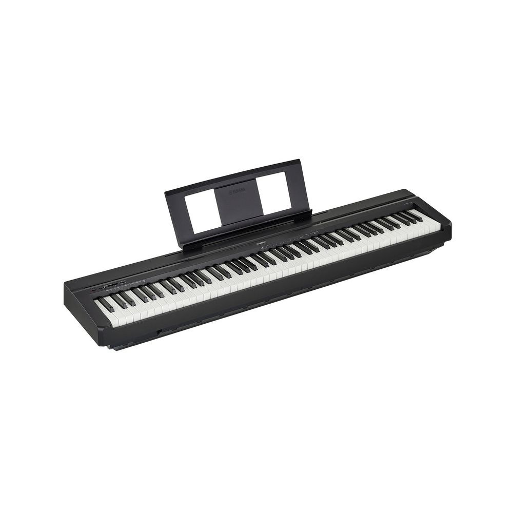 פסנתר חשמלי Yamaha P-45 שחור – 88 קלידים משוקללים, כולל פדל ושנאי 3 Yamaha P-45 – פסנתר חשמלי נייד, תמונה 3