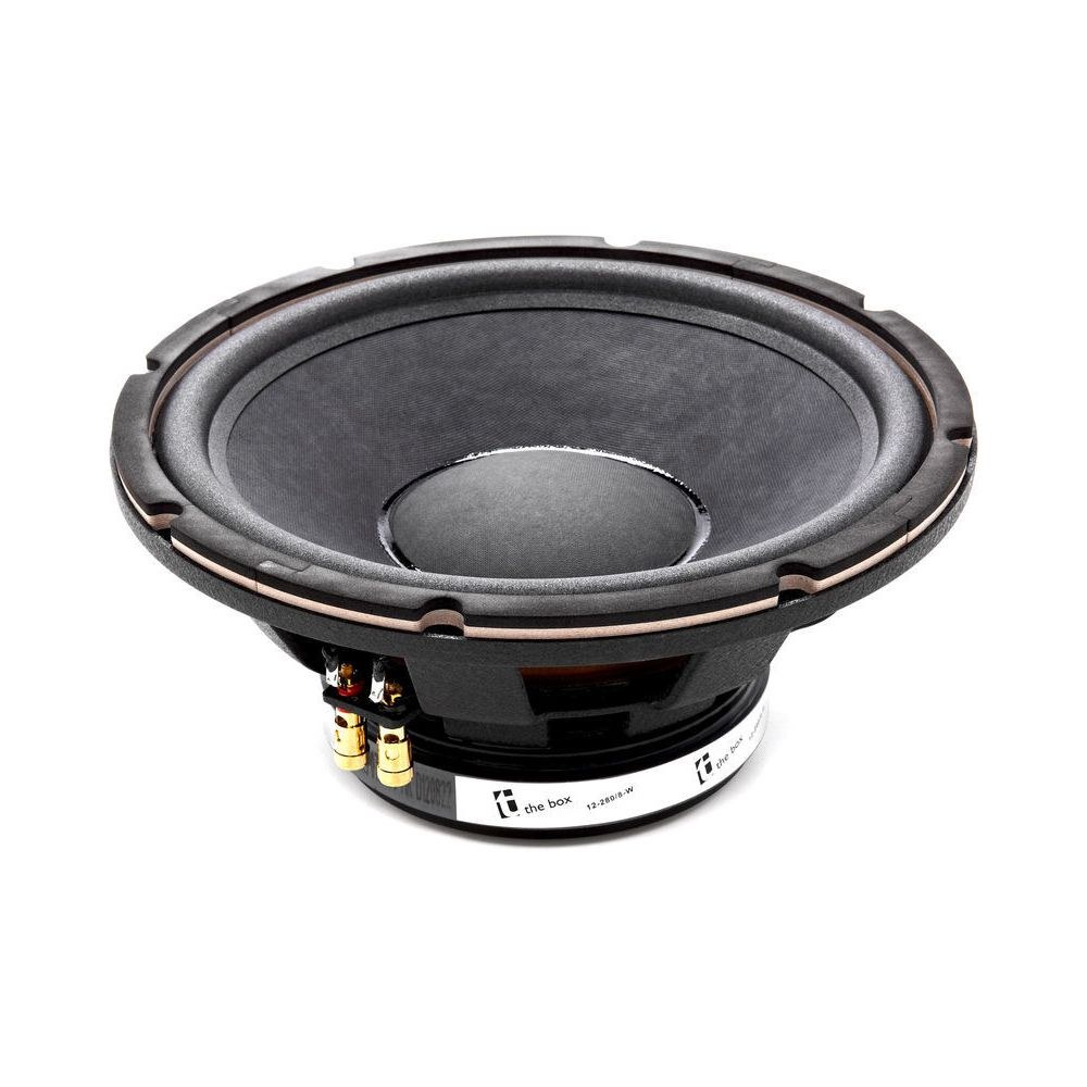רמקול גלם the box 12 אינץ׳ – 280W RMS, 8 אוהם, סליל 3 אינץ׳, 95 dB, מגנט פריט 1 רמקול גלם the box 12 אינץ׳ – 280W RMS, 8 אוהם, סליל 3 אינץ׳, 95 dB, מגנט פריט
