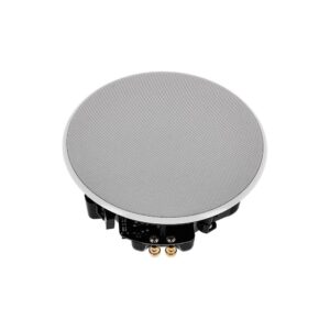רמקול תקרה Sirus Ceil 5 – 5 אינץ׳, קו 100V/70V או 8 אוהם, גריל מגנטי שטוח, לבן