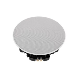 רמקול תקרה Sirus Ceil 8 – 8 אינץ׳, קו 100V/70V או 8 אוהם, גריל מגנטי שטוח, לבן