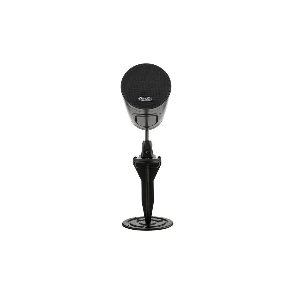 רמקול התקנה עמיד למים Sirus Drop 4 – 4 אינץ׳, 100V/70V, IP66, תלייה, קיר או יתד לגינה, שחור 6 רמקול ה-Drop 4 השחור – רמקול התקנה עמיד למים, תמונה 6