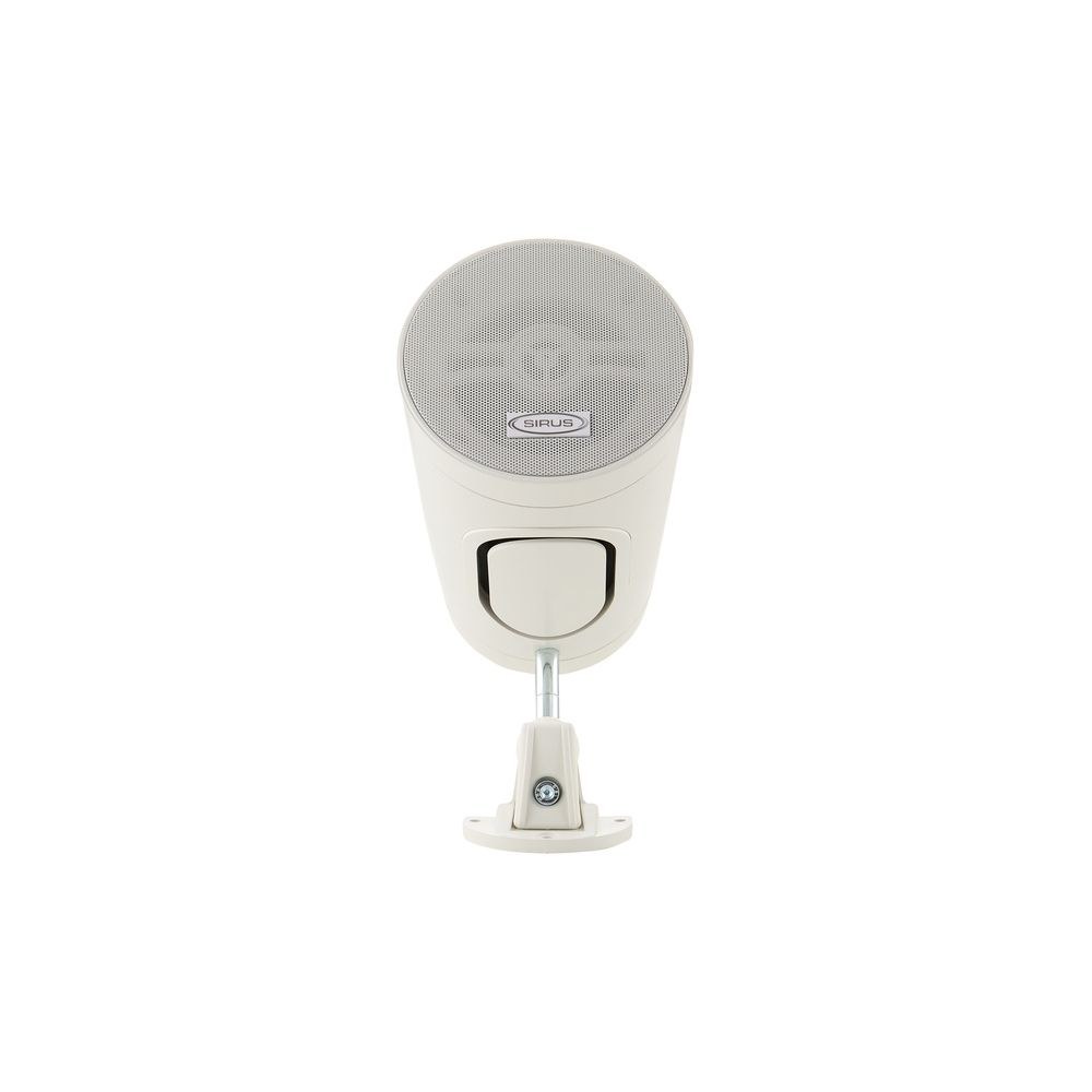 רמקול התקנה עמיד למים Sirus Drop 4 – 4 אינץ׳, 100V/70V, IP66, תלייה, קיר או יתד לגינה, לבן 2 רמקול ה-Drop 4 הלבן – רמקול התקנה עמיד למים, תמונה 2