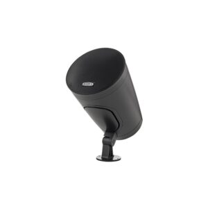 רמקול התקנה עמיד למים Sirus Drop 6 – 6.5 אינץ׳, 100V/70V, IP66, תלייה, קיר או יתד לגינה, שחור