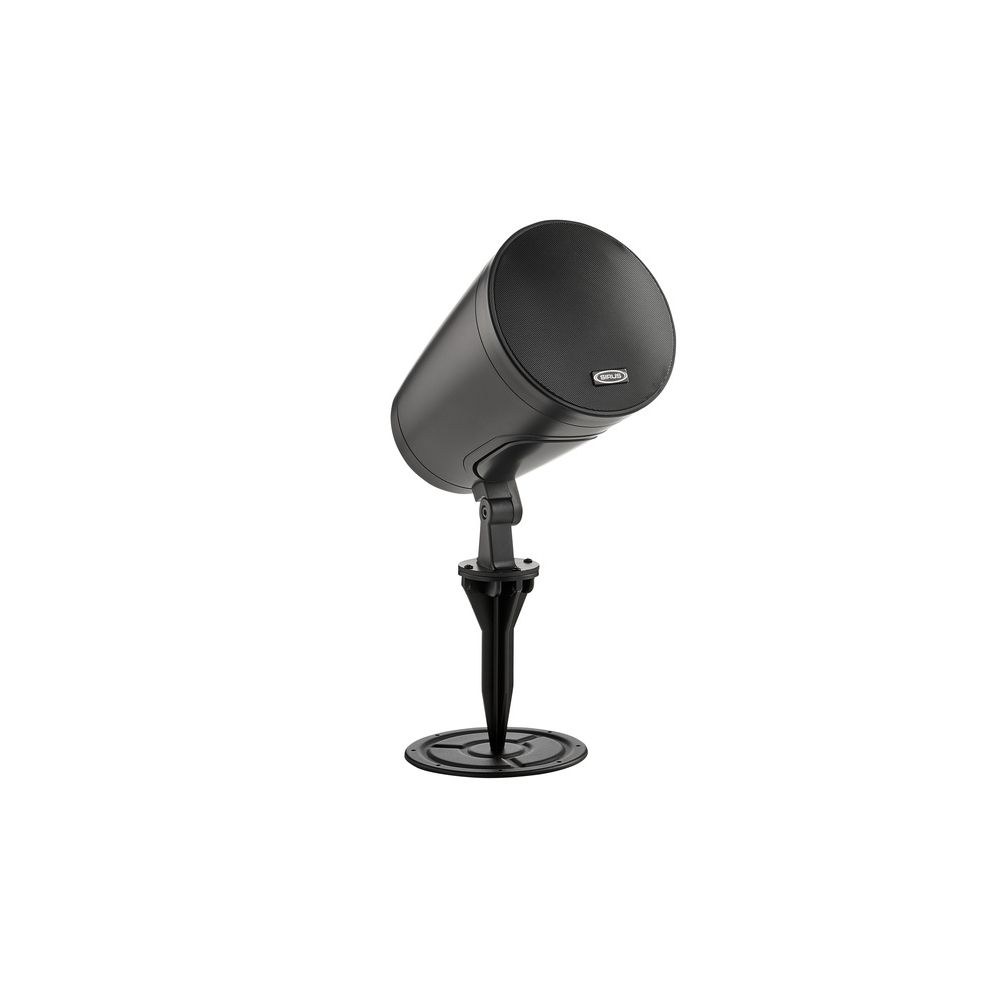 רמקול התקנה עמיד למים Sirus Drop 6 – 6.5 אינץ׳, 100V/70V, IP66, תלייה, קיר או יתד לגינה, שחור 7 רמקול ה-Drop 6 השחור – רמקול התקנה עמיד למים, תמונה 7