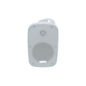רמקול התקנה עמיד למים Sirus Reflect 5 – 5 אינץ׳, קו 100V/70V או 8 אוהם, IP66, כולל תושבת, לבן