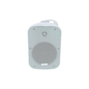 רמקול התקנה עמיד למים Sirus Reflect 6 – 6.5 אינץ׳, קו 100V/70V או 8 אוהם, IP66, כולל תושבת, לבן