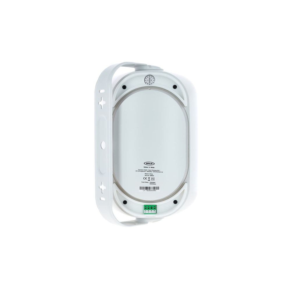 רמקול התקנה עמיד למים Sirus Reflect 6 – 6.5 אינץ׳, קו 100V/70V או 8 אוהם, IP66, כולל תושבת, לבן 7 רמקול ה-Reflect 6 הלבן – רמקול התקנה עמיד למים, תמונה 7