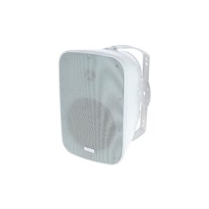 רמקול התקנה עמיד למים Sirus Reflect 8 – 8 אינץ׳, קו 100V/70V או 8 אוהם, IP66, כולל תושבת, לבן