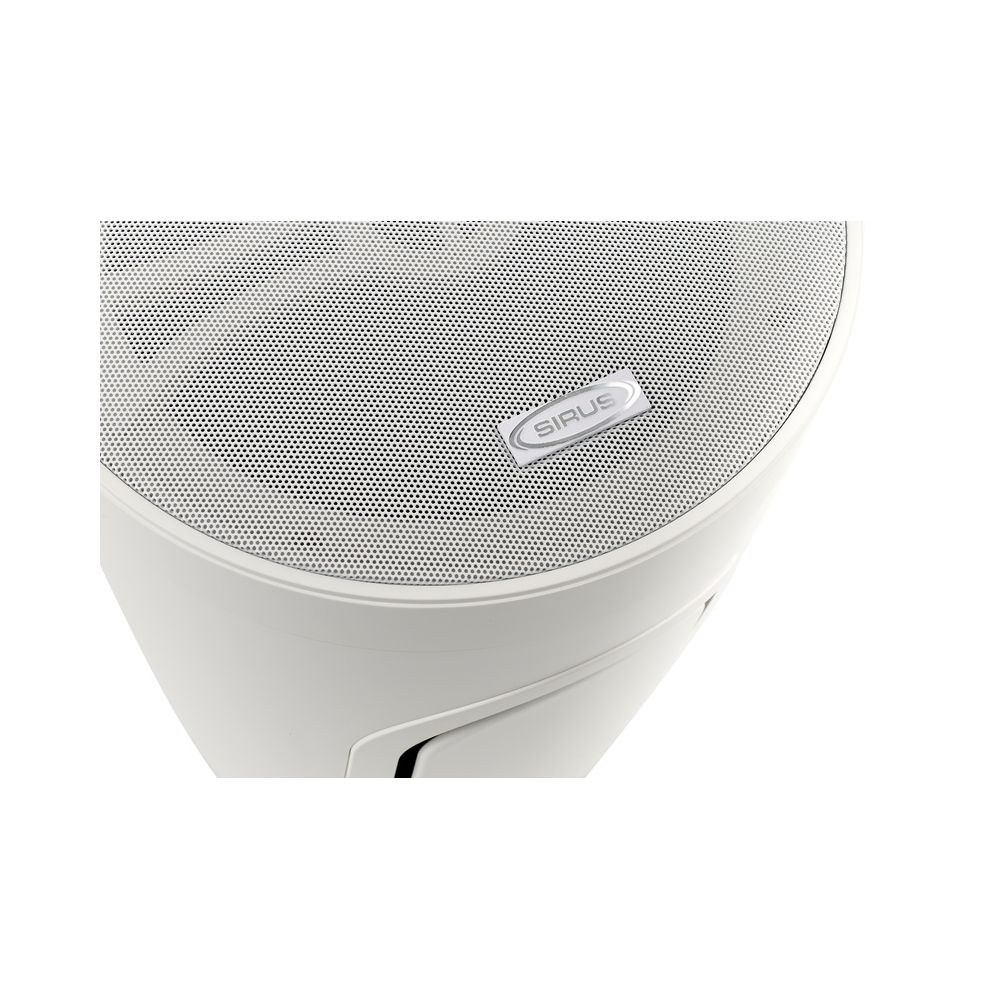 רמקול תלוי עמיד למים Sirus Drop 8 – 8 אינץ׳, 100V/70V, IP66, כולל ערכת תלייה, לבן 5 רמקול ה-Drop 8 הלבן – רמקול תלוי, תמונה 5