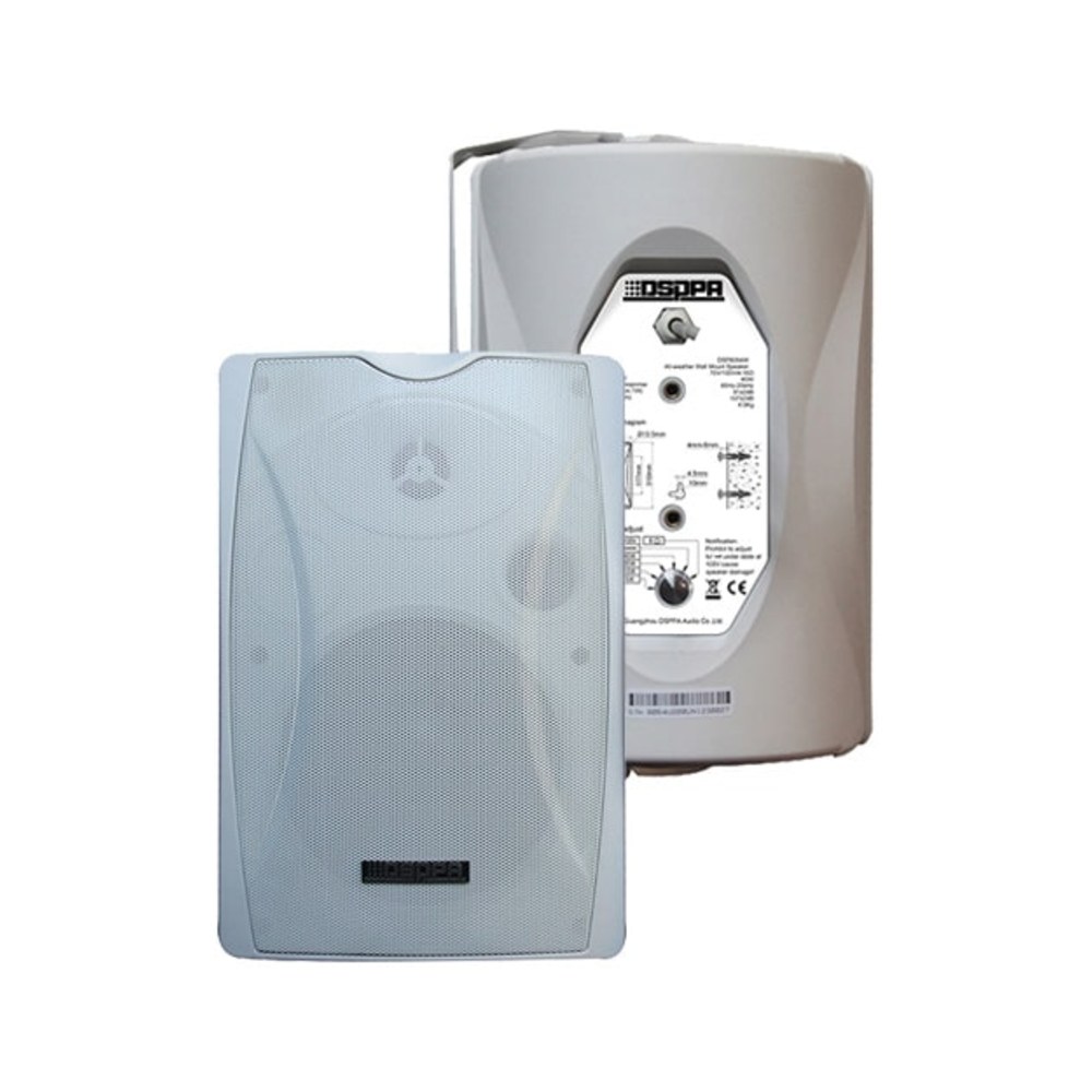 רמקול קיר שנאי קו 6.5 אינץ׳ Polman PLM8064W לבן – הספק 40W וציר כיוון 180° 4 רמקול קיר שנאי קו Polman PLM8064W לבן 6.5 אינץ׳ – תמונה 4