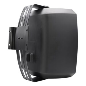 רמקול התקנה מוגן מים Polman Helion-651B שחור – ‏6.5 אינץ׳, 160W, IP65 ושנאי קו 100V