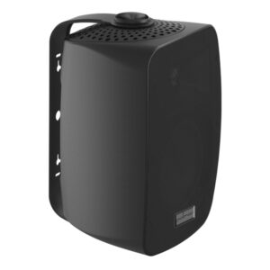 רמקול מוגן מים Polman RIFF-651B שחור – 6.5 אינץ׳, 150W, IP66 עם 2 אלמנטי רדיאטור