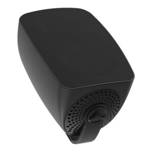רמקול מוגן מים Polman RIFF-651B שחור – 6.5 אינץ׳, 150W, IP66 עם 2 אלמנטי רדיאטור