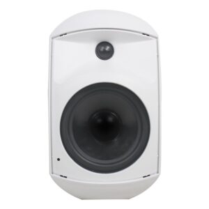 רמקול מוגן מים 6.5 אינץ׳ Polman WTP-660 לבן – 60W, IP66 ושנאי קו
